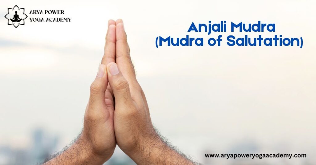 Anjali Mudra (Mudra of Salutation)