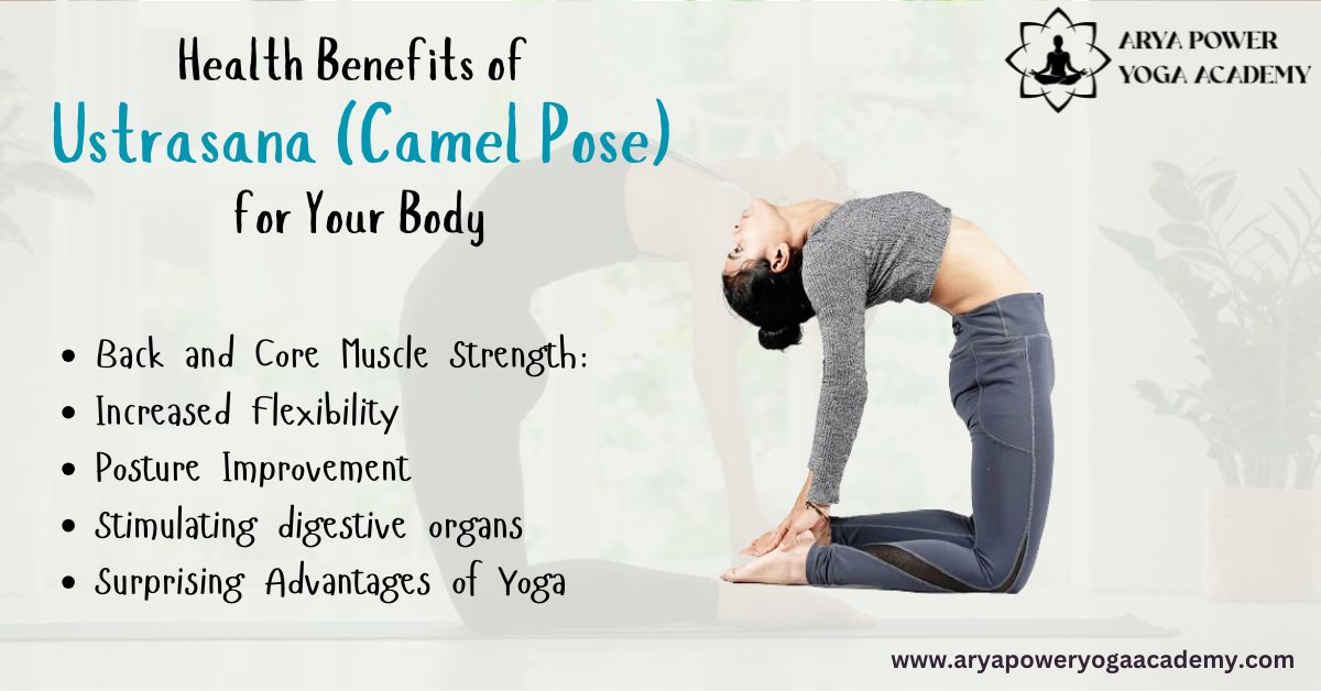 Health Benefits of Ustrasana (Camel Pose) for Your Body