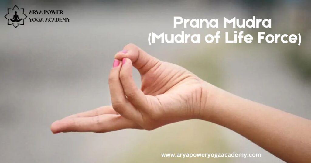 Prana Mudra (Mudra of Life Force)