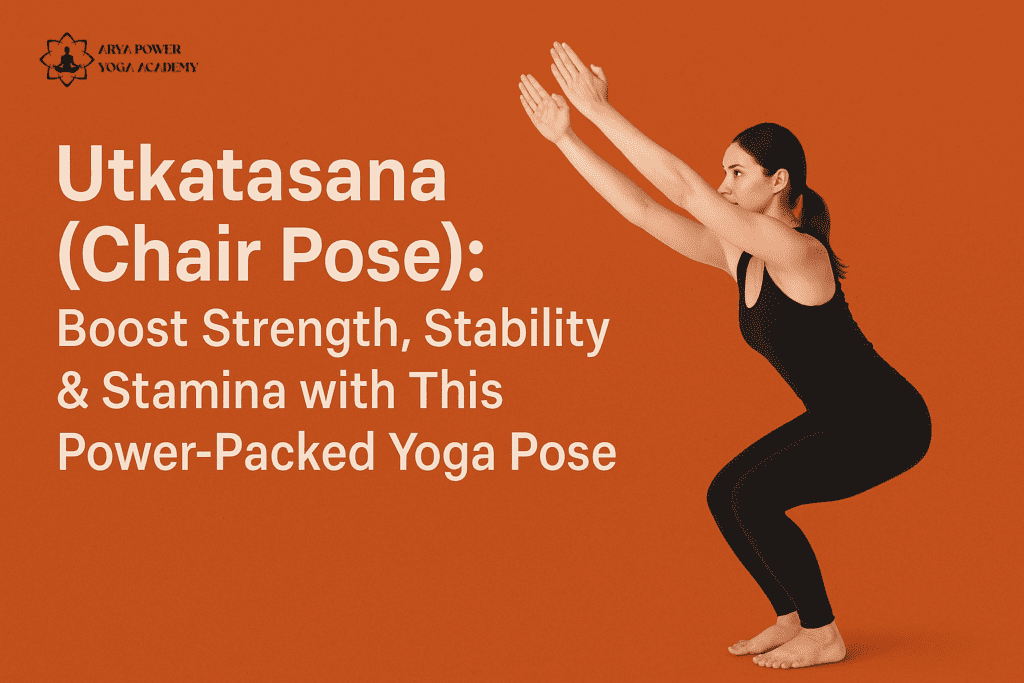 Utkatasana (Chair Pose)