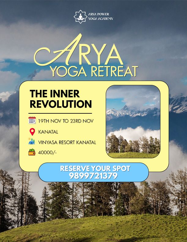 Upcoming Retreat 1 KANATAL